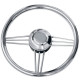 VS02 Steering Wheel -  Diameter 350mm - Inox - 62.00723.01 - Riviera 